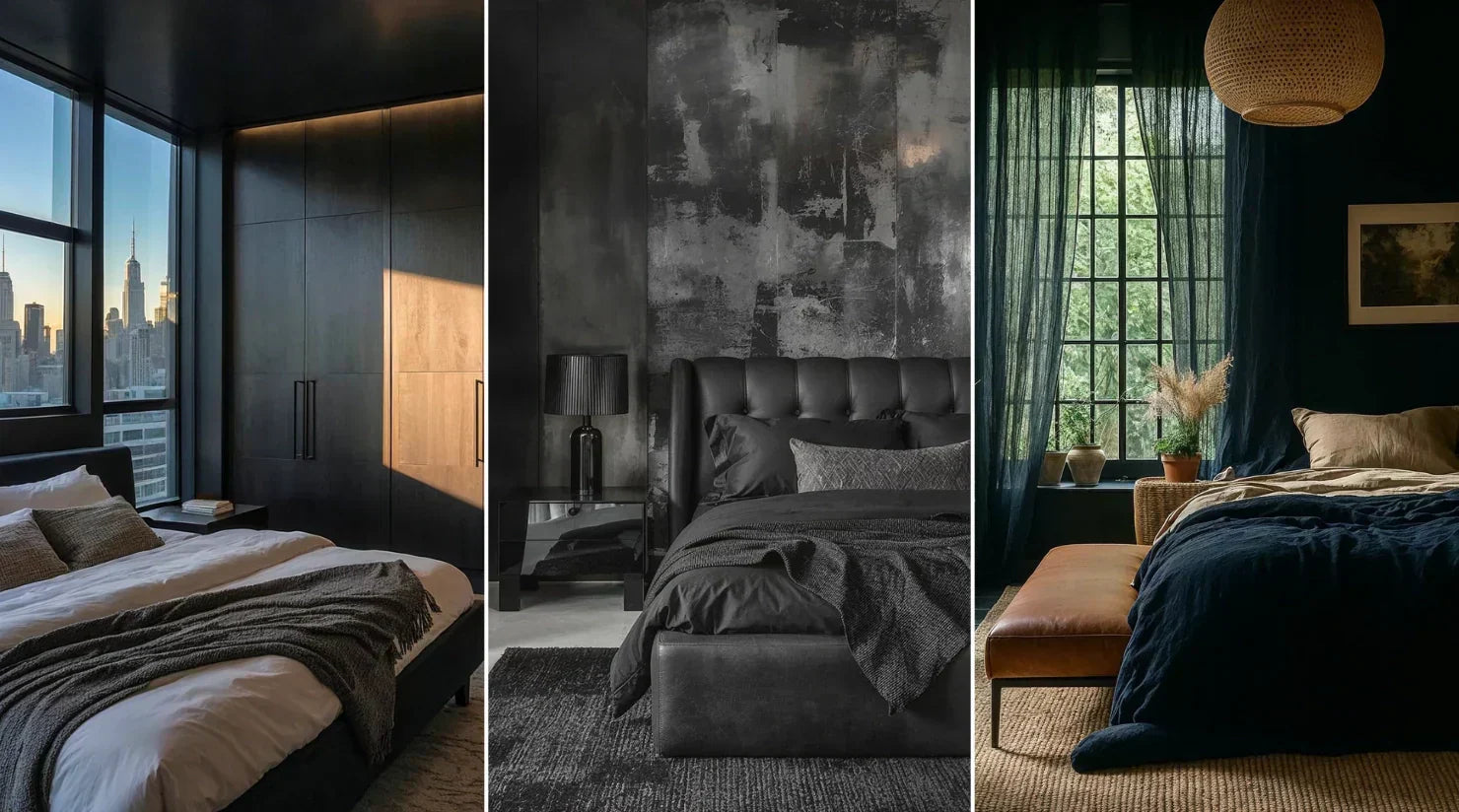35 Stunning Black Bedroom Ideas for Bold and Cozy Aesthetics – CharmyDecor