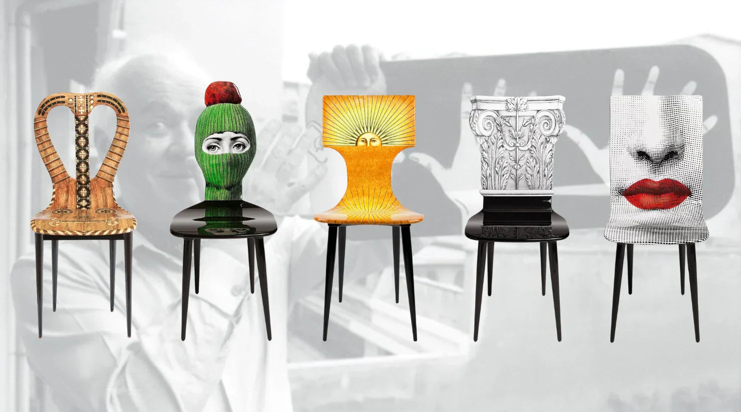 Piero Fornasetti: The Playful Visionary Behind Iconic Chair