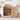 Farmhouse Rattan Shoe Storage Cabinet