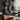 Industrial 4-Layer Oil Wax Wooden Bookshelf