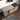 Gray Walnut Farmhouse Sliding Shoe Bench