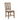 Weathered Oak Padded Dining Chair