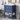 blue bathroom cabinet