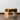Oak Wood C-Style End Table