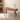 Minimalist Style Natural Teakwood Two-Drawer Desk