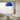 Minimalist Klein Blue Dome Pendant Light
