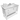 White Engineered Marble Stone Bathroom Vanity