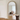 Luxury Silver Wood Arched Floor Mirror