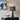 11.50" Modern Geometric Ceramic Table Lamp