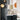 Modern White Resin 1-Light Table Lamp