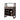 Wine Cabinet in grey finishing with wine glass rack - Charmydecor