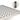 12" Ceiling Mounted Brushed Nickel Rain Shower System