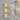 12" Rainfall Shower System with Square Shower Head - Brushed Gold