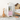 12" White & Pink Kids Dollhouse Bookcase with Toy Storage