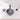 15.7" Modern Circular Cement Gray Countertop Bathroom Washbasin
