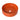 15.7" Modern Circular Orange Countertop Bathroom Washbasin