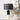 16" Black Fulton Concrete & Metal Table Lamp