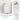 16" White Floating Bathroom Vanity Cabinet