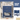 blue bathroom cabinet