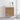 18" Mini Imitative Oak Floating Bathroom Vanity with Soft Close Doors