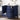 18"x30" Modern Blue Freestanding Bathroom Vanity Cabinet Combo Set with 3 Drawers and a Soft Closing Door