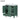 A dimension Image of the 18"x30" Modern Green Freestanding Bathroom Vanity Cabinet Combo Set with 3 Drawers and a Soft Closing Door