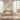19" Natural Cane Wood Armless Dining Chair with Upholstered Seat