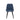 Blue Upholstered Cushion Seat Dining Chairs