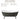 66.3" Gray Acrylic Contemporary Freestanding Bathtub