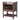 Brown Elegant Ceramic Sink Bathroom Vanity
