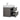 36" Modern Grey Alice Wall-Mounted Bathroom Vanity with White Sink