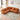 Modern Orange Eucalyptus Wood Sectional Sofa