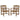 5 Piece Outdoor Dining Set - CharmyDecor