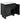 Black Transitional Style Bathroom Vanity Set