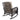 Outdoor Brown Rattan Lounge Rocking Chair
