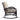Outdoor Brown Rattan Lounge Rocking Chair