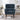 Modern Dark Blue Upholstered Accent Chair