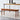 Natural Walnut Solid Wood Rattan Bench
