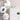 29.9" White Rectangular Bathroom Vanity Cabinet