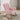 25.9" Pink Boucle Upholstered Rocking Chair