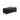 Black PU Leather Storage Ottoman Bench