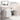 29.9" White Open Storage Bathroom Vanity
