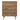 Modern Walnut Particle Board 3-Drawer Cabinet