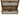 Modern Walnut Particle Board 3-Drawer Cabinet