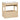 Natural Open Storage Shelf Bathroom Vanity