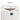 29.9" White Open Storage Bathroom Vanity