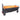 Black Orange Folding Garden Wagon Cart