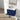 23.6" Blue Wall Mounted Bathroom Vanity