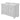 60'' Light Gray Freestanding Bathroom Vanity