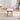 21.4" Wooden Pink Step Ottoman